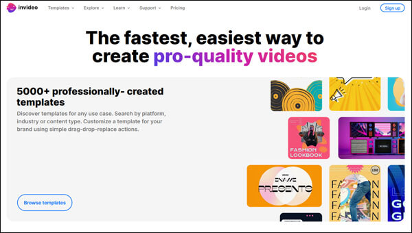 Free Online Text to Video Converters - InVideo