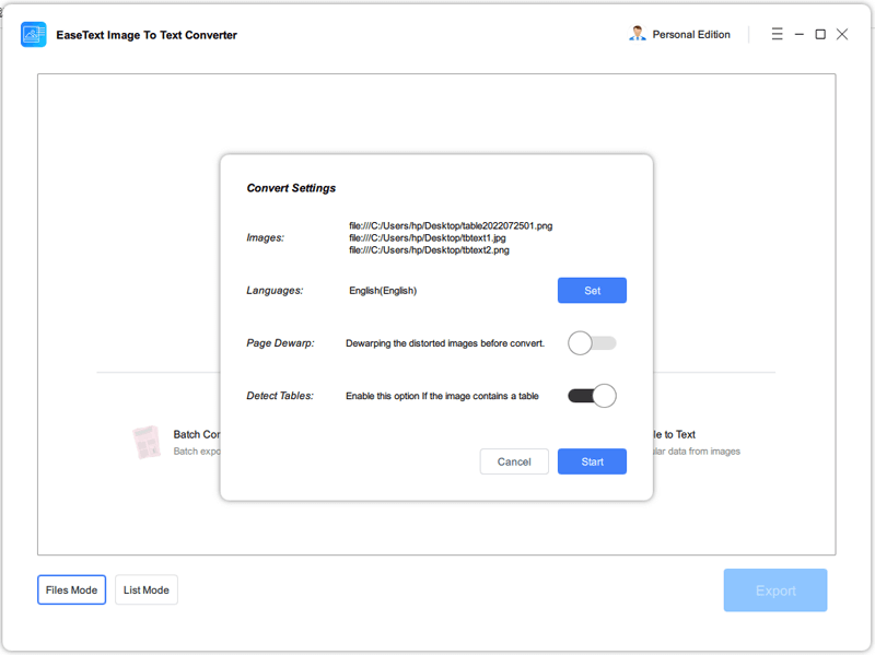 add images files to copy text messages